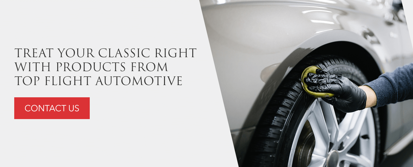 Top Flight Automotive provides the detailing products to help you restore your classic car