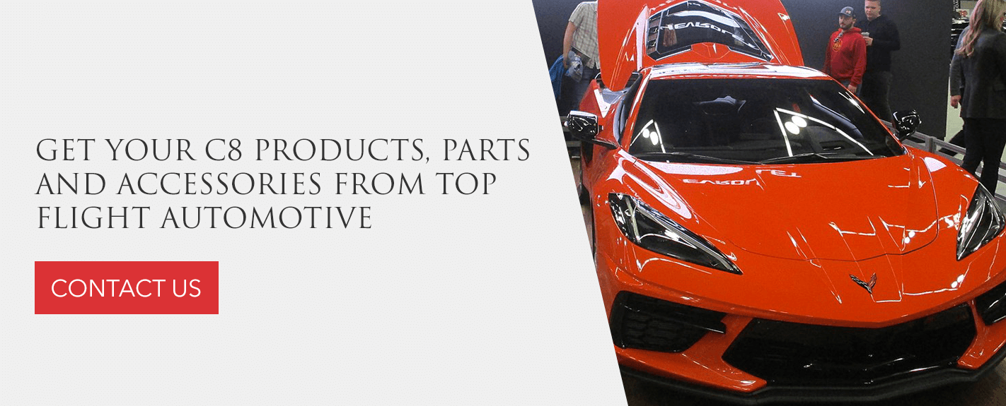 Get C8 Corvette products, parts and accessories from Top Flight Automotive