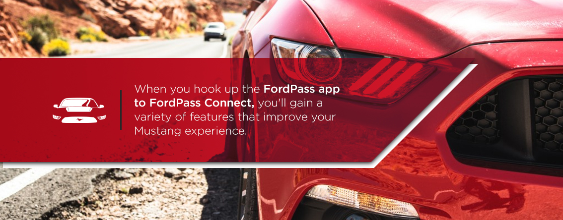 The FordPass app gives you a variety of features that will improve your Mustang experience