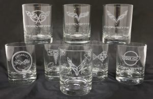 Corvette cocktail glasses