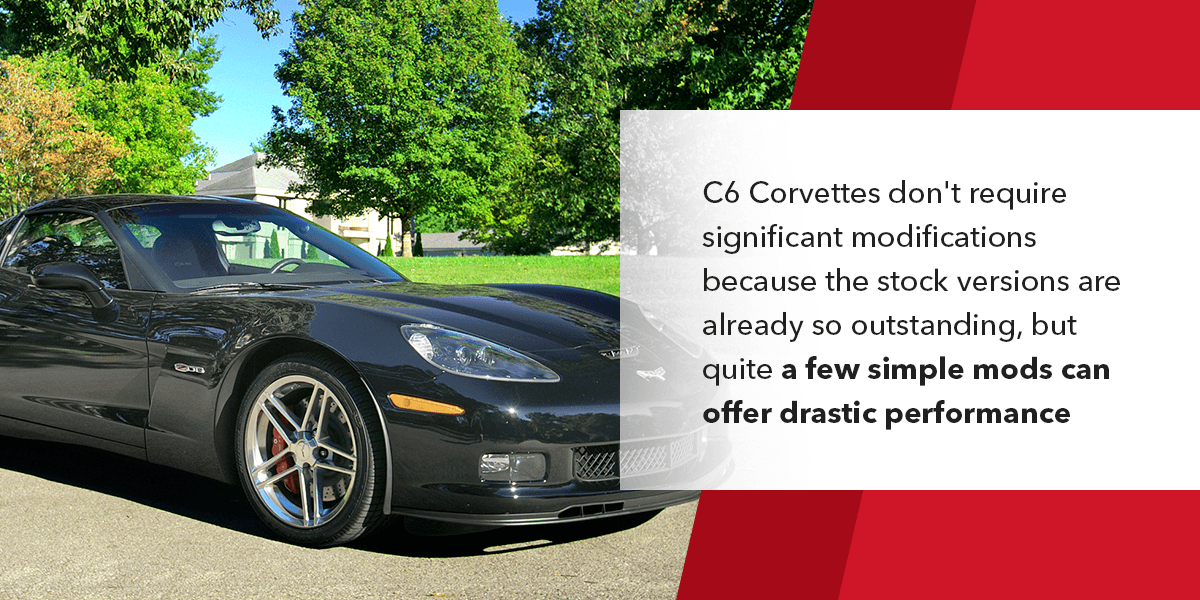 Why Upgrade Your C6 Corvette?