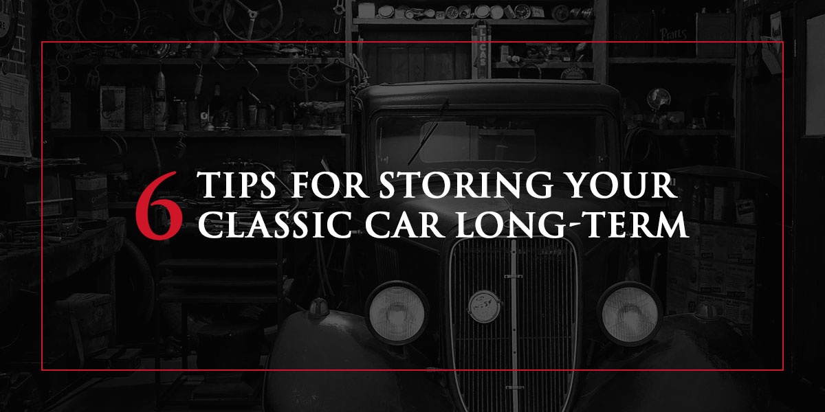 6 tips for storing your classic car long-term