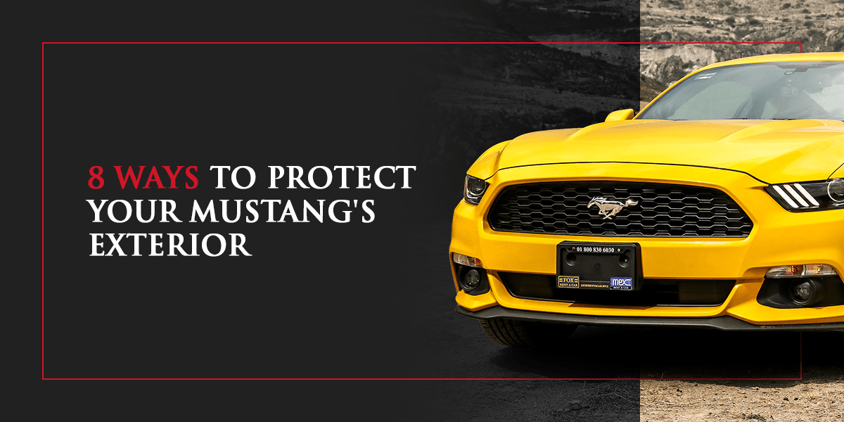 8 Ways to Protect Your Mustang's Exterior