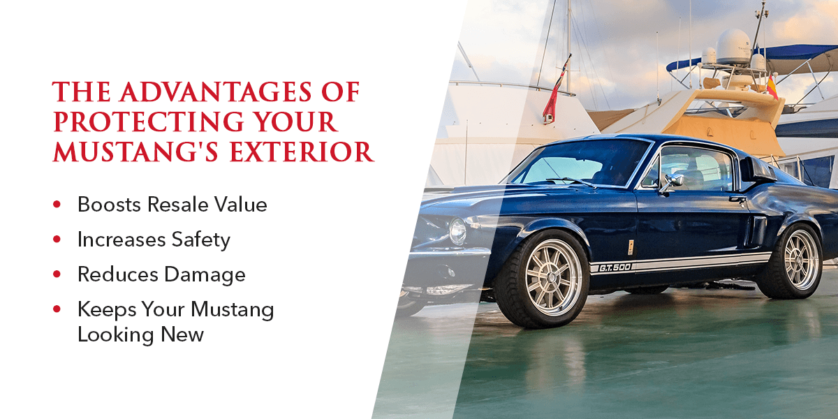 The Advantages of Protecting Your Mustang's Exterior