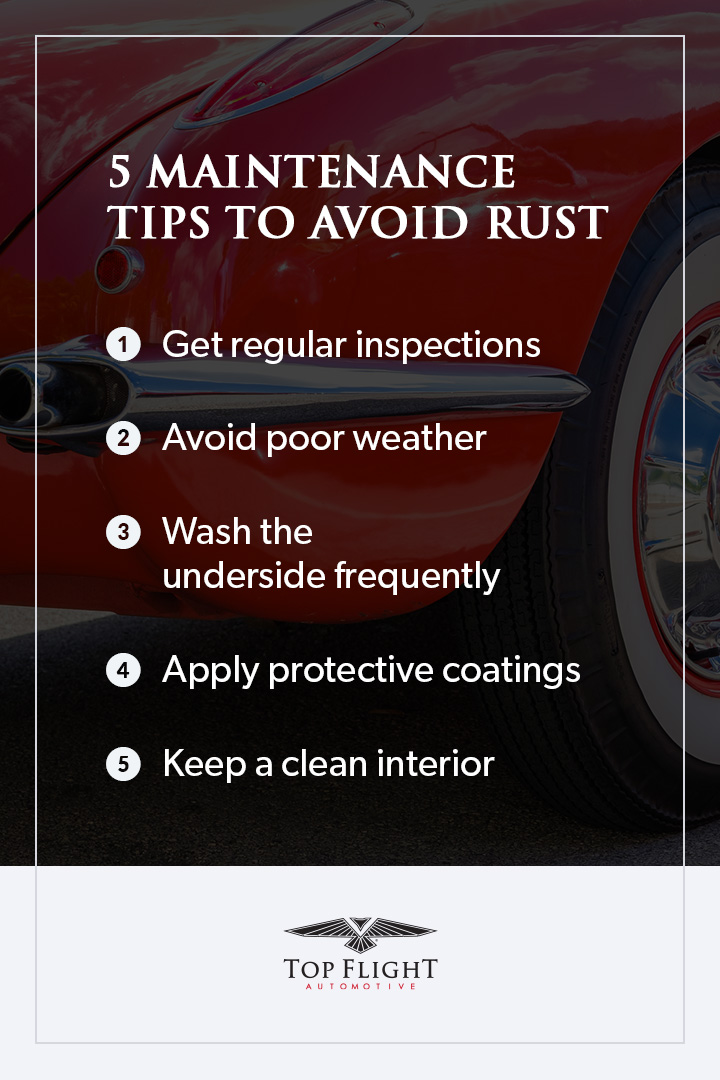 5 Maintenance Tips to Avoid Rust