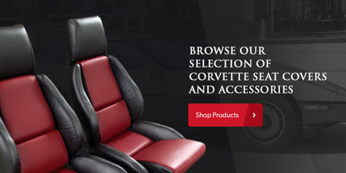 Browse Our Selection of Corvette Seat Covers and Accessories