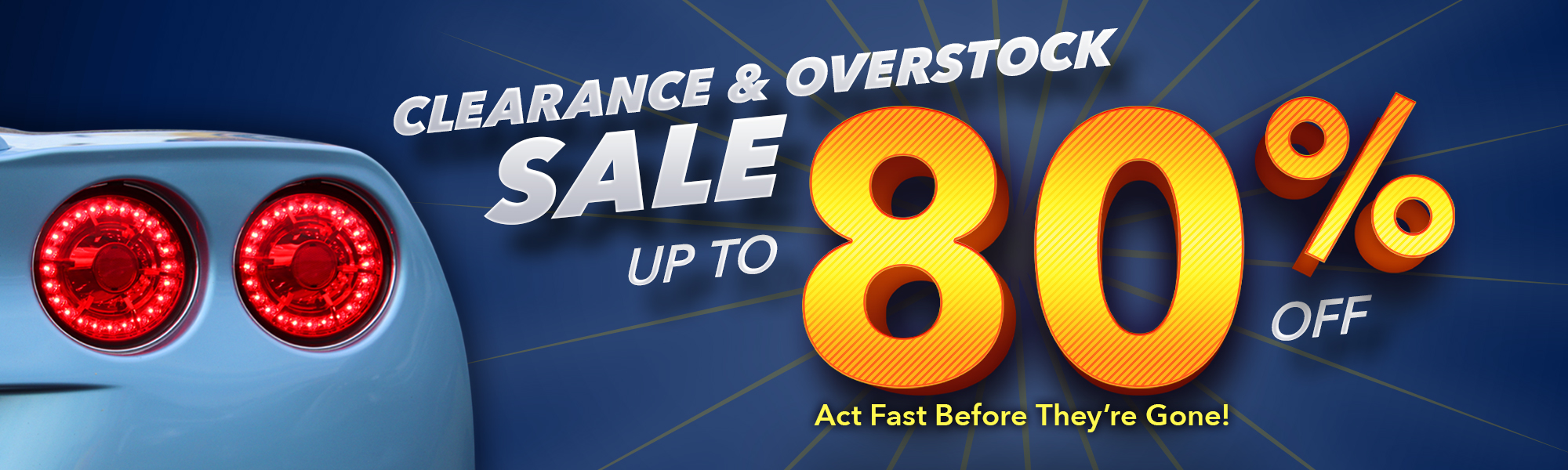 Clearance discount savings